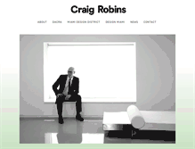 Tablet Screenshot of craigrobins.com